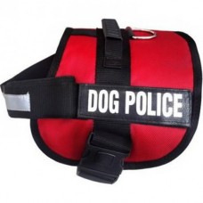 Dog Police Köpek Göğüs Tasması Büyük